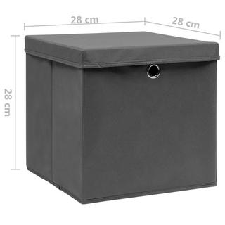 VidaXL Boîte de rangement tissu  