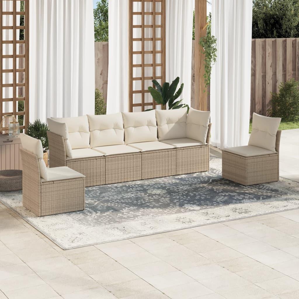 VidaXL Garten sofagarnitur poly-rattan  