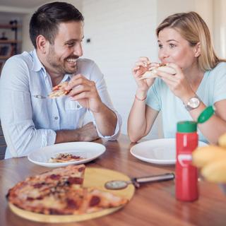 Northio Assiette à pizza en bambou 32 cm  