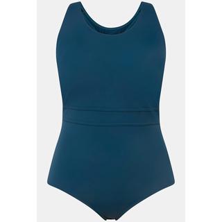 Ulla Popken  Maillot de bain à bonnets souples. Nœuds et bandes fantaisie. 