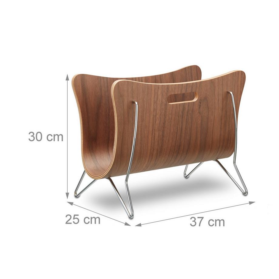 B2X  Zeitungsständer ausem Bugholz 