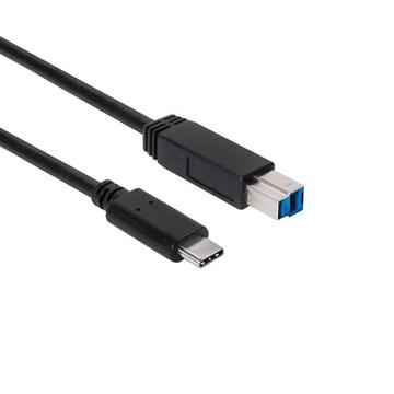 USB 3.1 Gen2 Type-C auf Type-B Kabel 1M. Stecker/Stecker