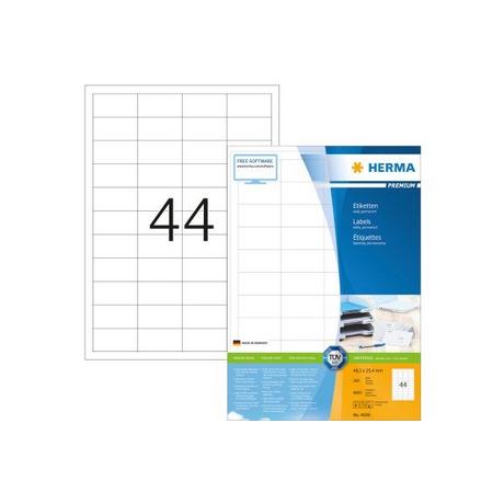 HERMA HERMA Etiketten Premium 48,3×25,4mm 4608 weiss 8800 Stück  