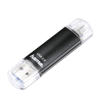 Hama Laeta Twin unità flash USB 16 GB 3.2 Gen 1 (3.1 Gen 1) Nero