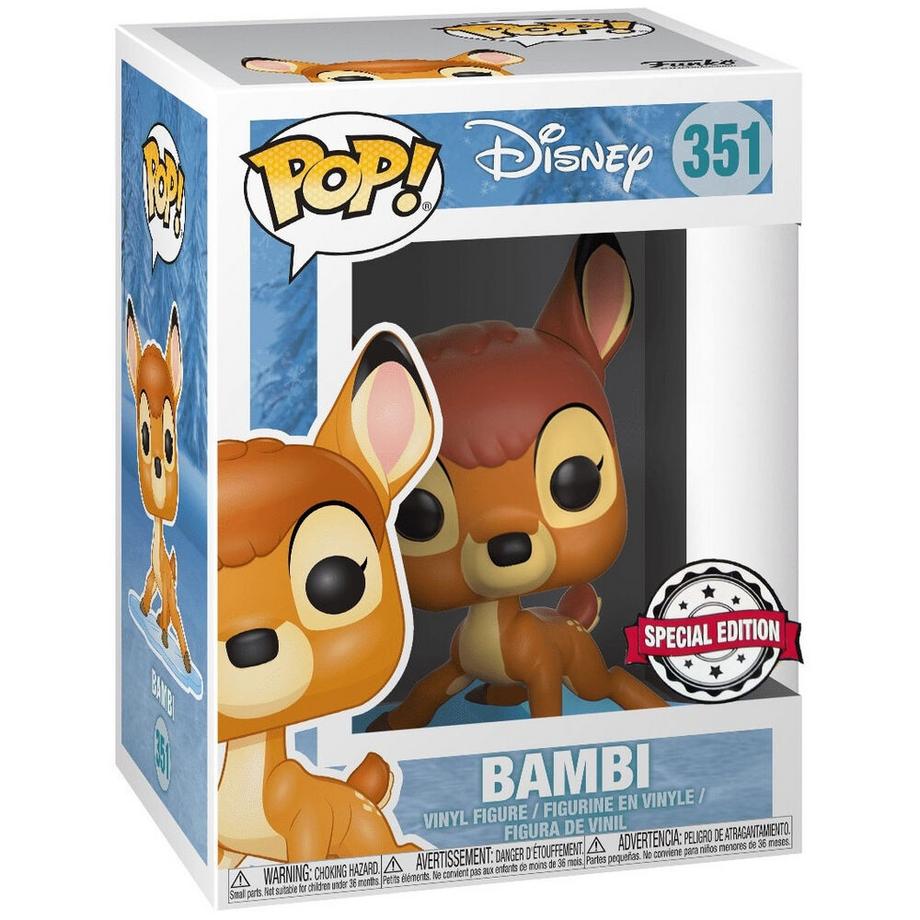 Funko  Figura POP Disney Bambi Fiocco di Neve Montagna Esclusiva 