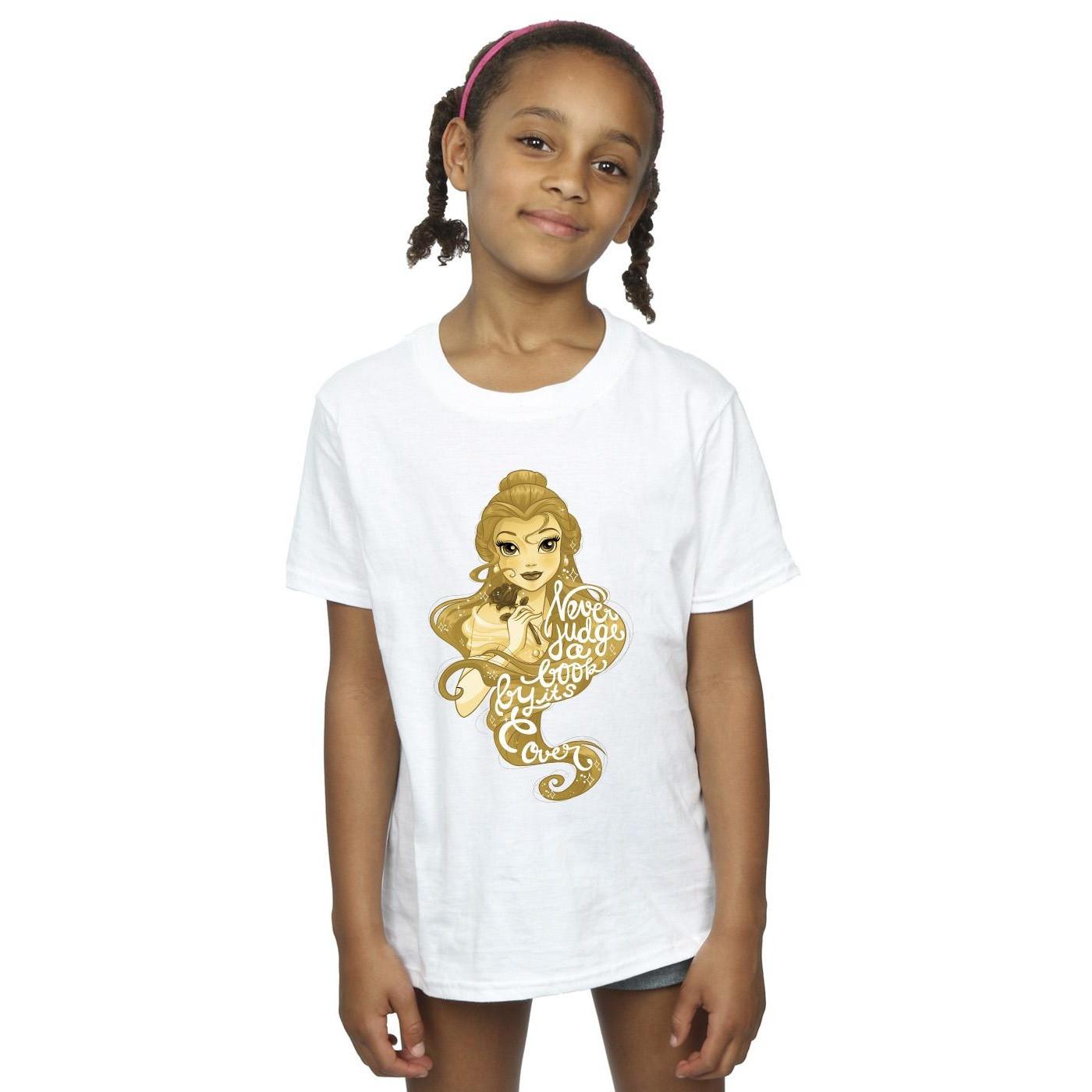 Disney  Tshirt BEAUTY AND THE BEAST NEVER JUDGE 