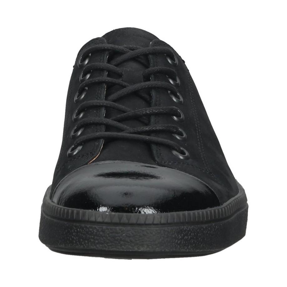 Think Sneaker mit Lackleder Zehenkappe  
