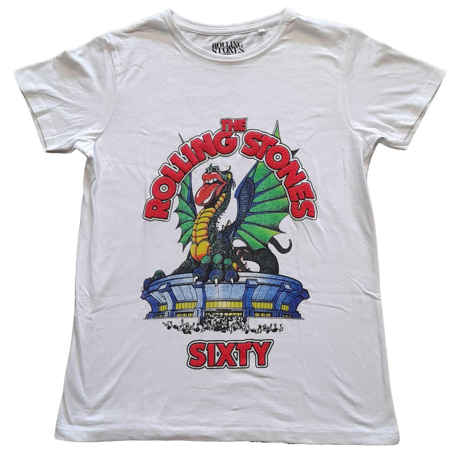 The Rolling Stones  Tshirt SIXTY STADIUM DRAGON 