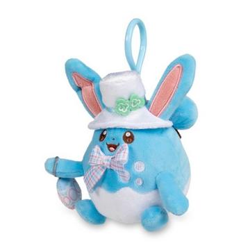 Azumarill Microbead Key Chain Plush