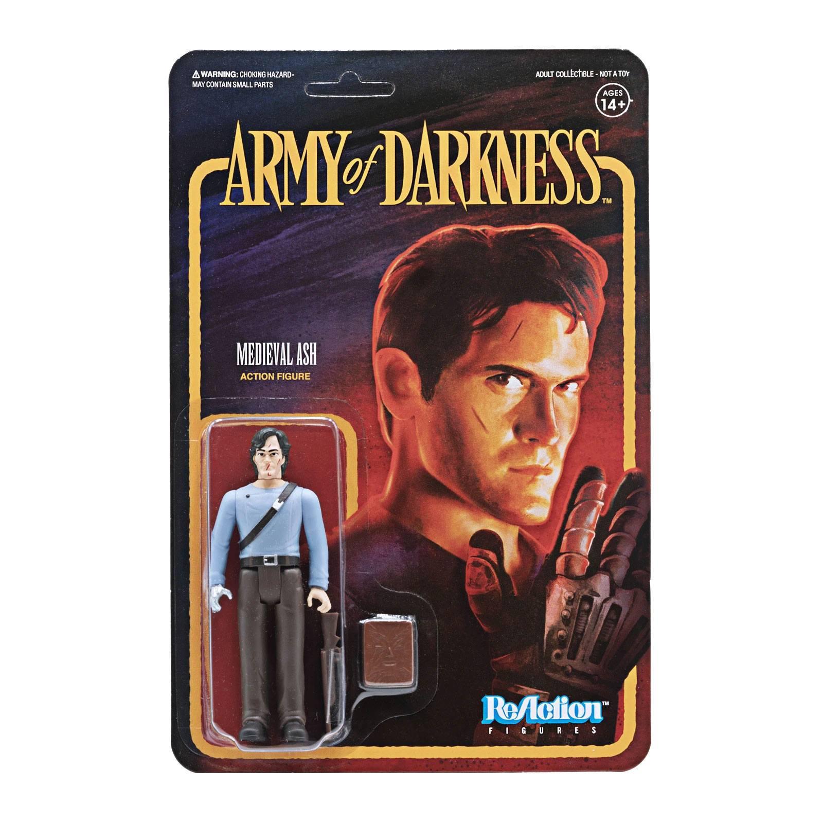 Mattel  Army of Darkness ReAction Actionfigur Medieval Ash 