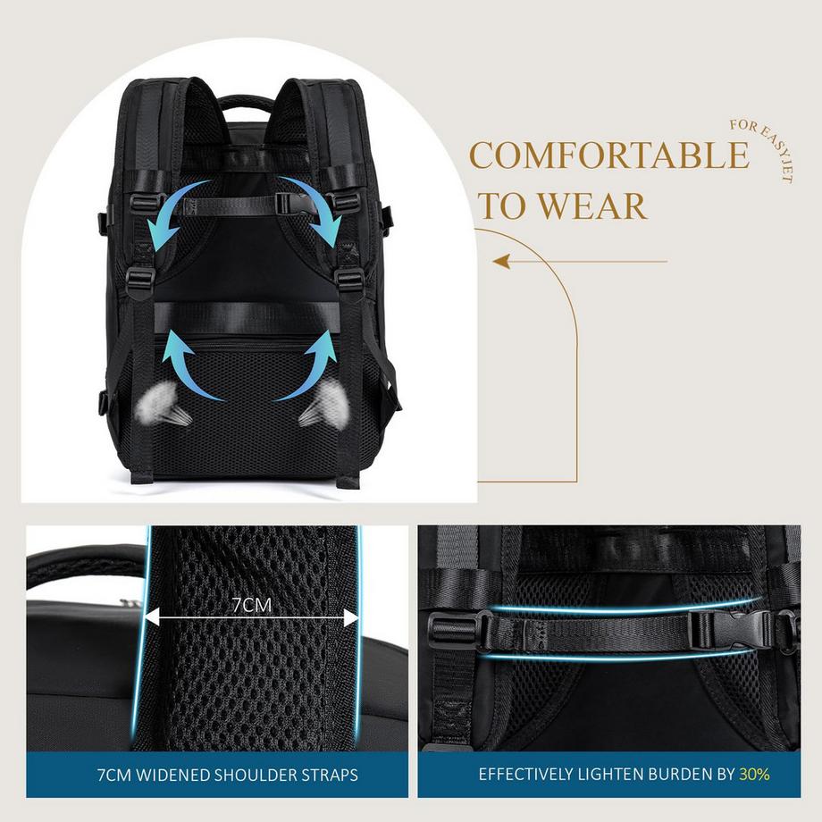 Only-bags.store  Handgepäck Reiserucksack Wanderrucksack Wasserdichter Outdoor Daypack 