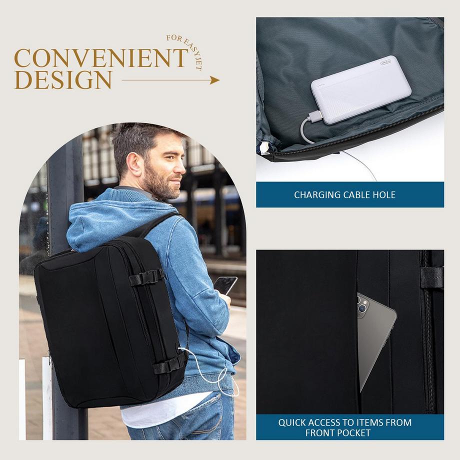 Only-bags.store  Handgepäck Reiserucksack Wanderrucksack Wasserdichter Outdoor Daypack 