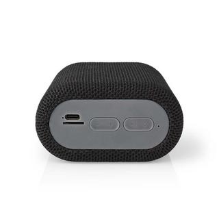 Nedis  Altoparlanti Bluetooth® | Life della batteria massima: 7 ore | Design a mano: Design | 7 W | Mono | Microfono inviso | Sincronizzazione | Nero 