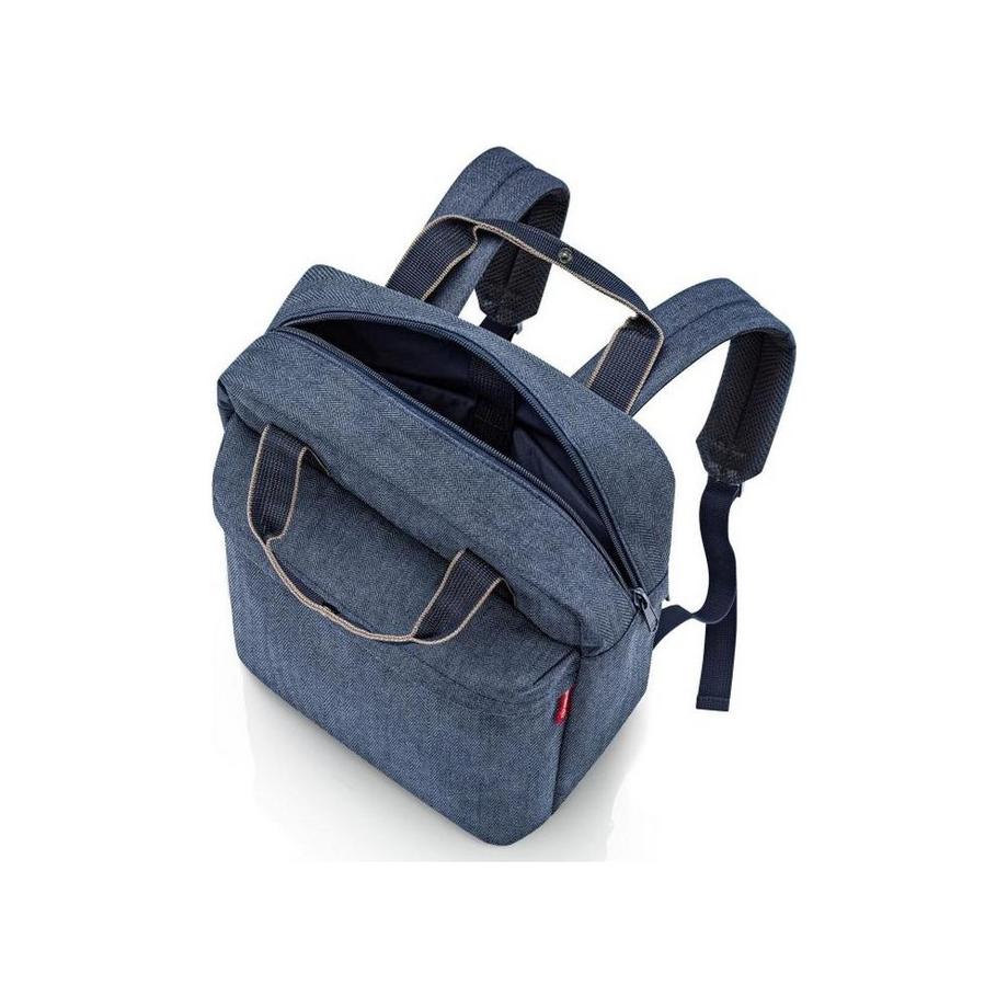reisenthel  Rucksack Allday M Herringbone Dark Blue 