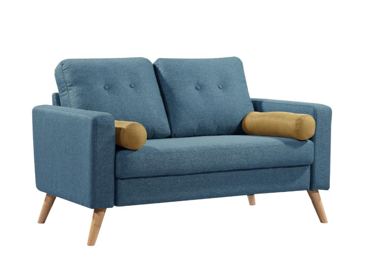 Vente-unique 2SitzerSofa Stoff TATUM  