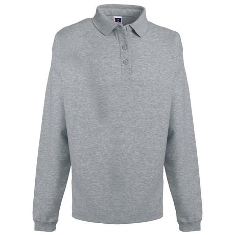 Russell  Europe Sweatshirt mit Knopfleiste und Kragen 