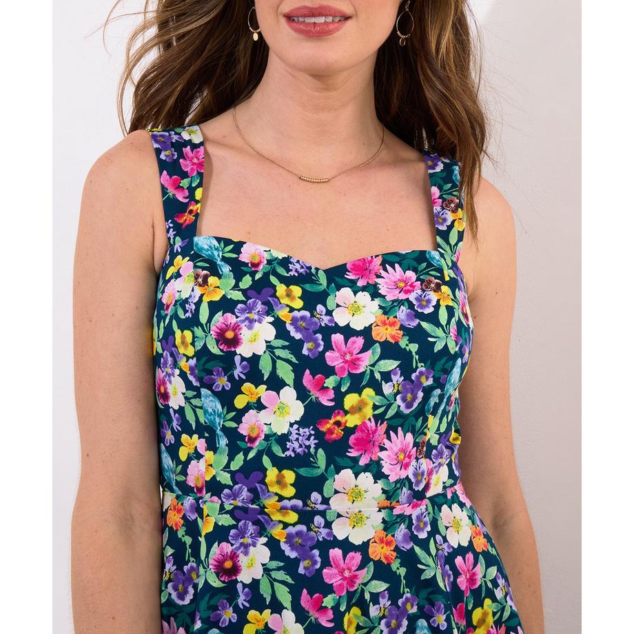 Joe Browns Abito Mini Floreale con Spalline  