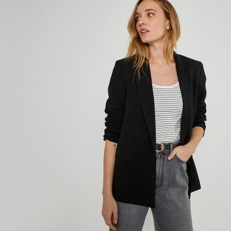 La Redoute Collections  Weiter Blazer aus Crêpe 