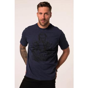 Maglia in tradizionale stile Tracht dal look vintage con mezze maniche, fino alla tg. 8XL