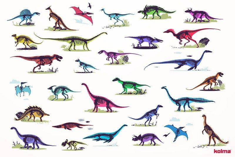 Kolma KOLMA Schreibunterlage 35.564.20 Dinosaurier 50x34cm  