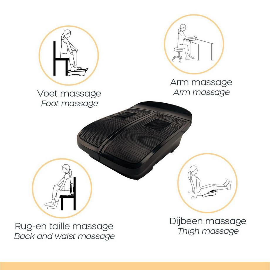 SPC  Massagegerät Vibrationsplatte - Bioenergiser Vibration Leg Trainer 