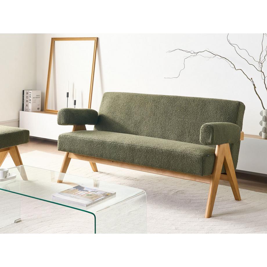 Beliani 2 Sitzer Sofa aus Bouclé  TAMRE  