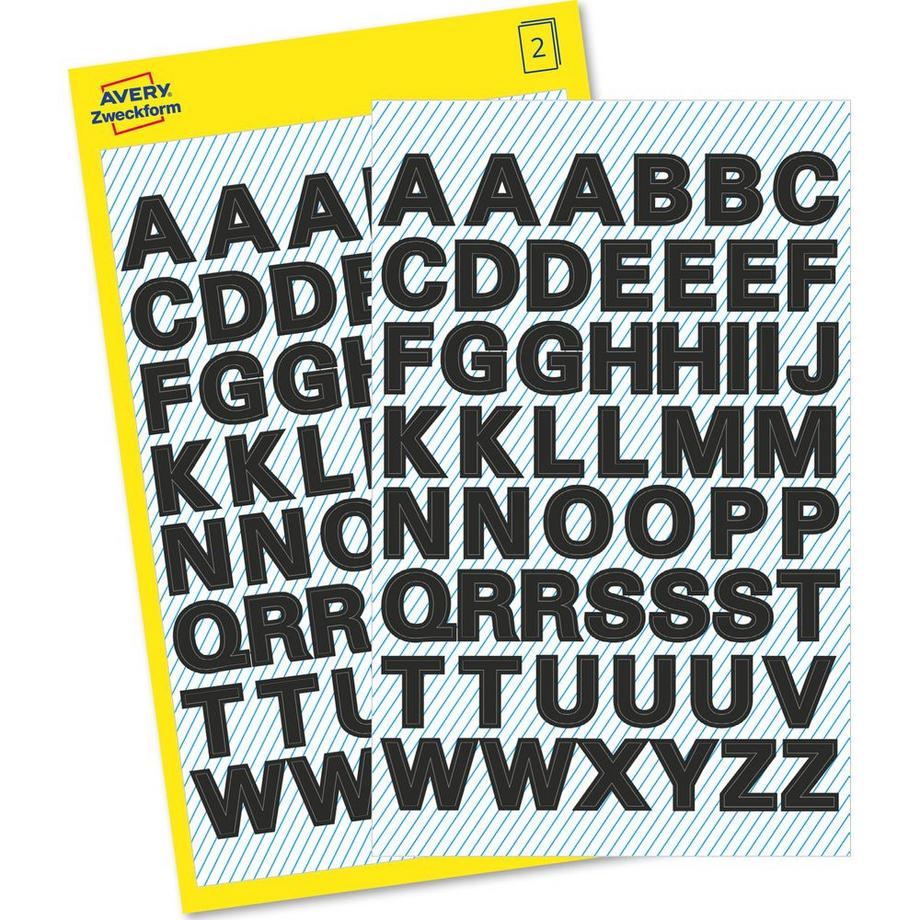 Sticker Home Letters 3780, 104 pièces