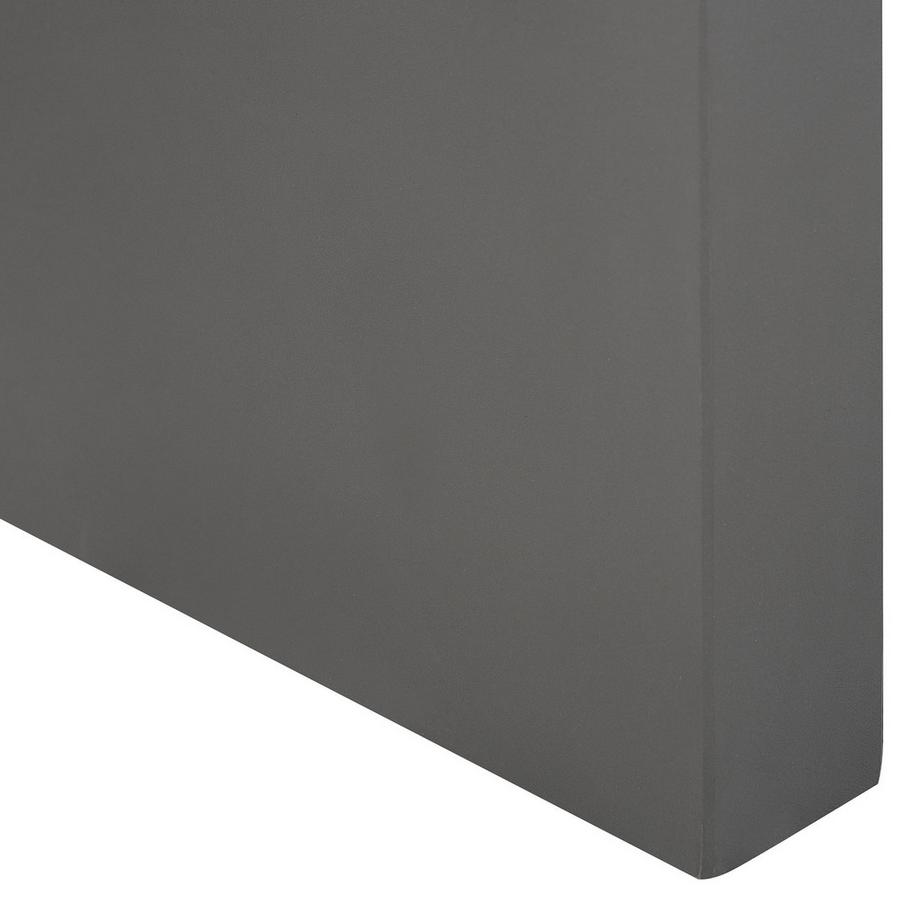 Beliani Gartenbank aus Faserzement  TARANTO  