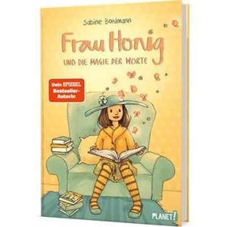 Frau Honig: Frau Honig und die Magie der Worte Bohlmann, Sabine; Tourlonias, Joëlle (Illustrationen) Couverture rigide 