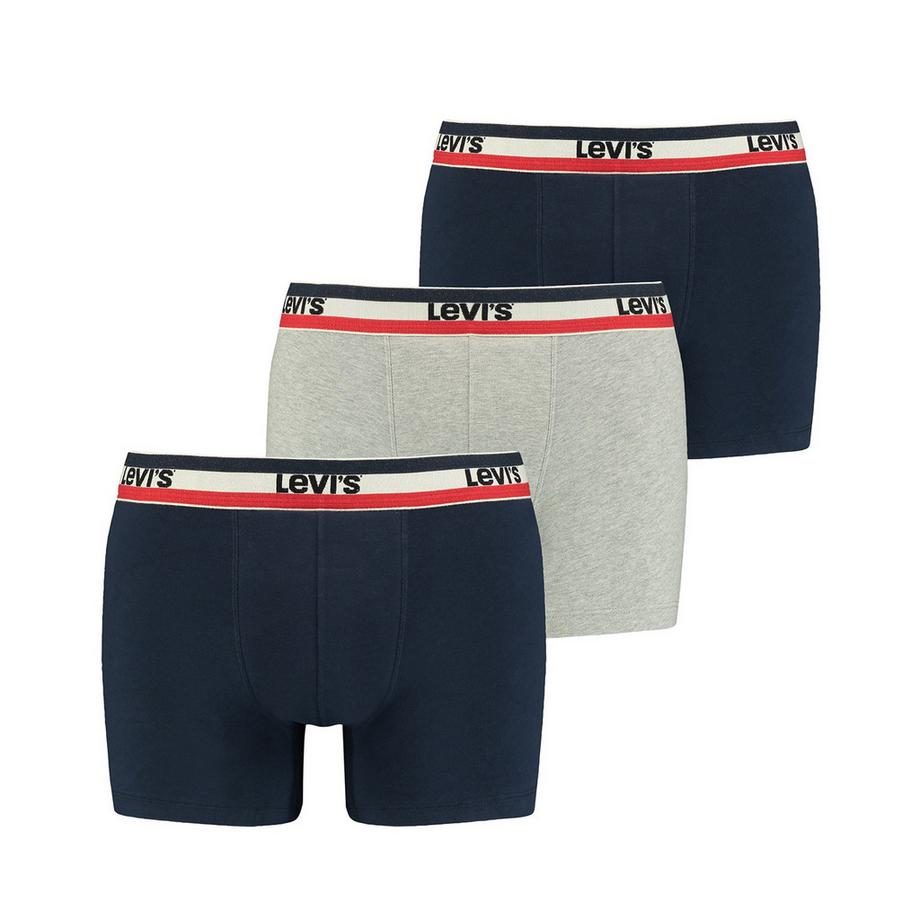 Boxershort  3er Pack Stretch-MEN SPRTSWR LOGO BOXER BRIEF 3P
