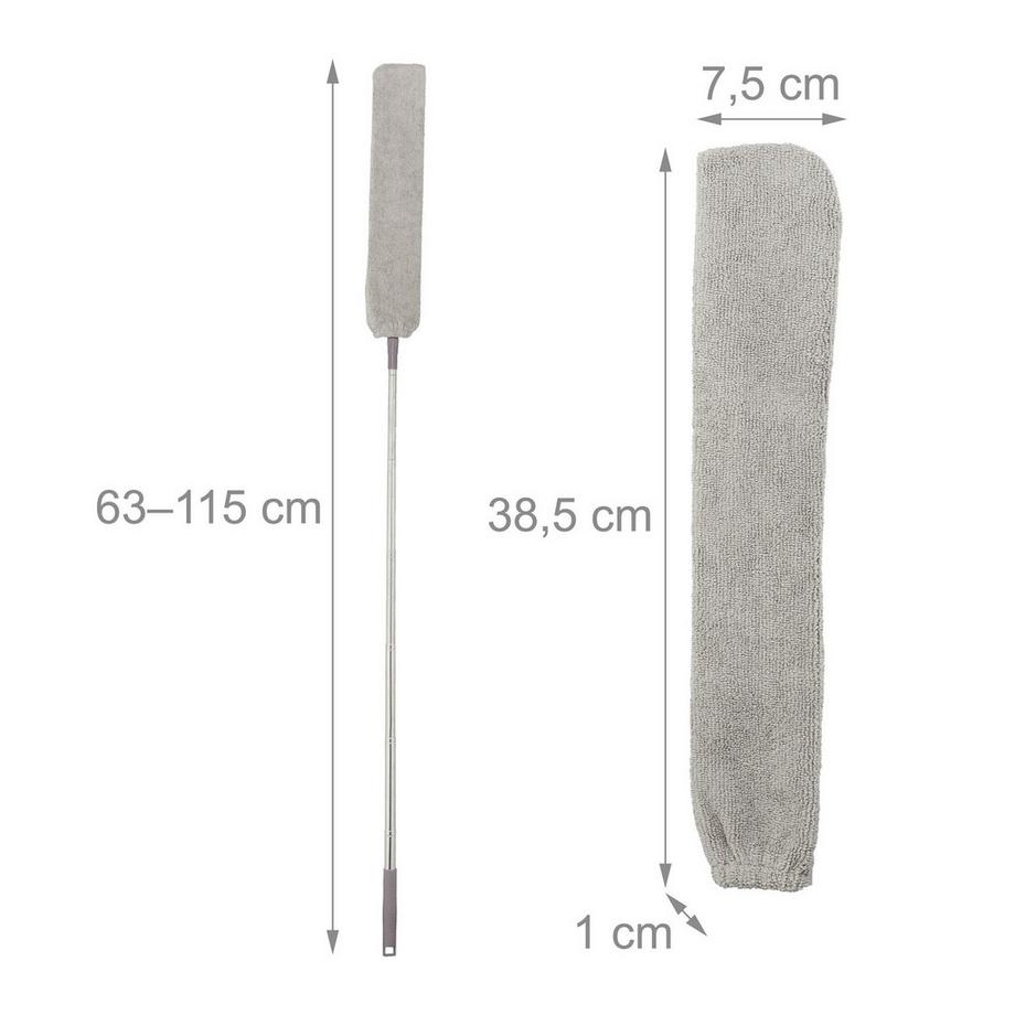 Northio  Aspirateur à ressort plat avec manche télescopique 