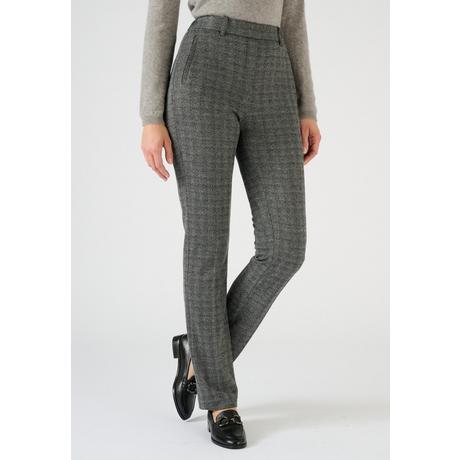 Damart  Pantalon enfilable en maille jacquard émerisée 