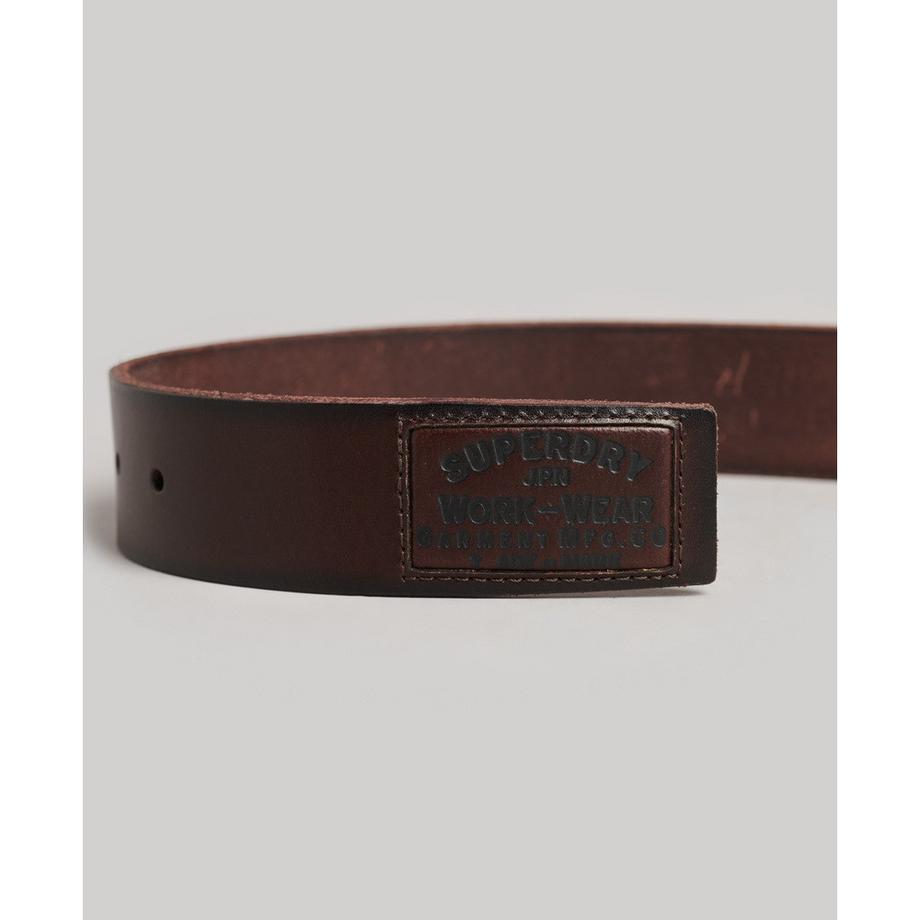 Superdry Badgeman Ceinture en Cuir  