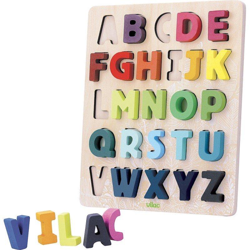 Vilac  Puzzle à  encastrer "ABC", Vilac 