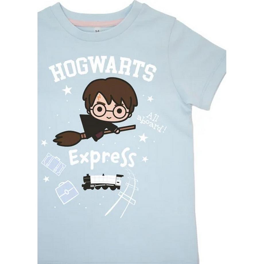 Harry Potter  Ensemble de pyjama long manches courtes HOGWARTS EXPRESS 