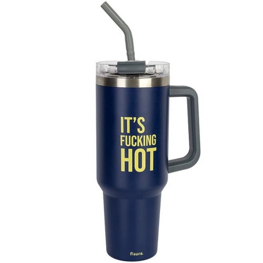 Fisura Gobelet isotherme avec anse « Its fucking hot »  