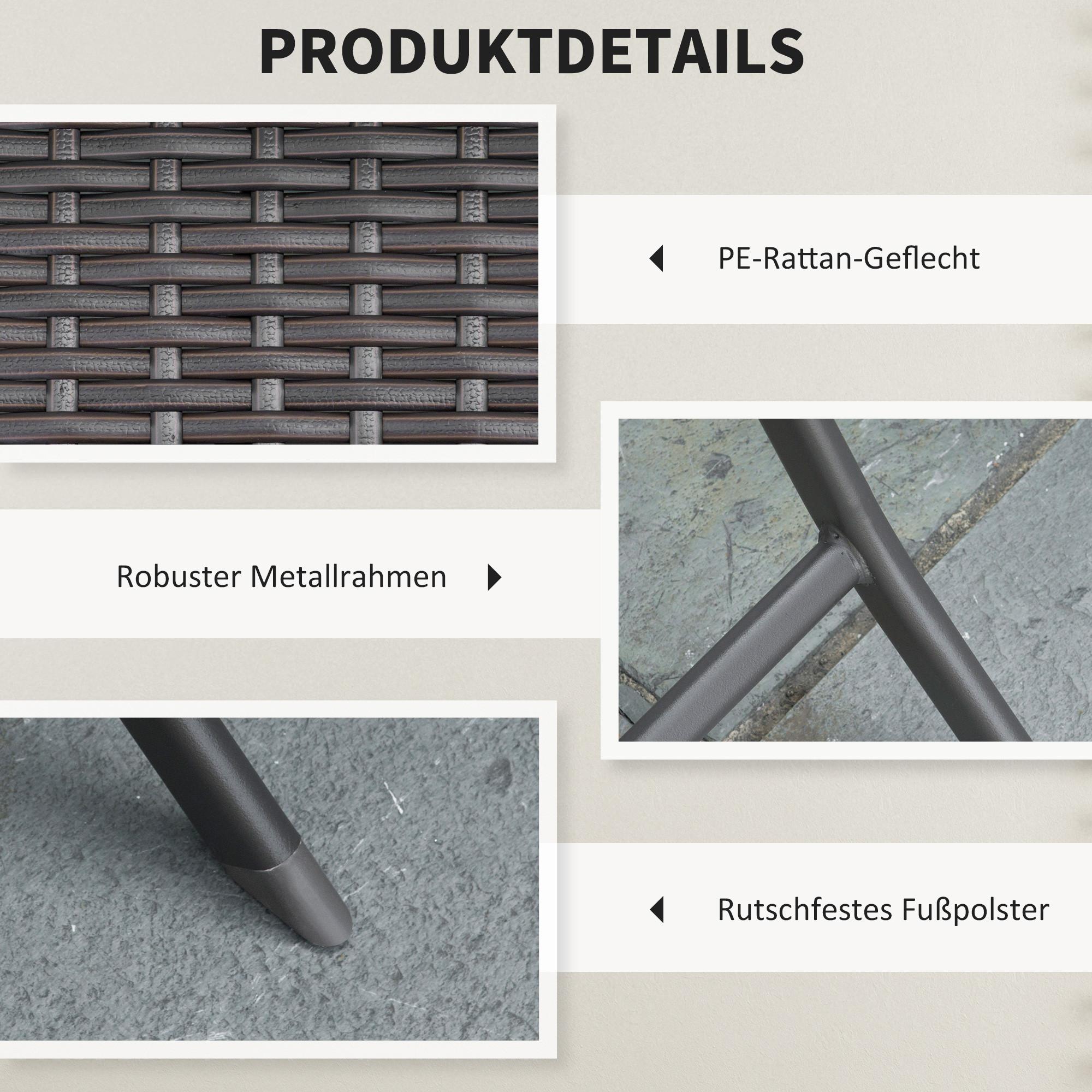 Outsunny Gartenmöbel-Set  