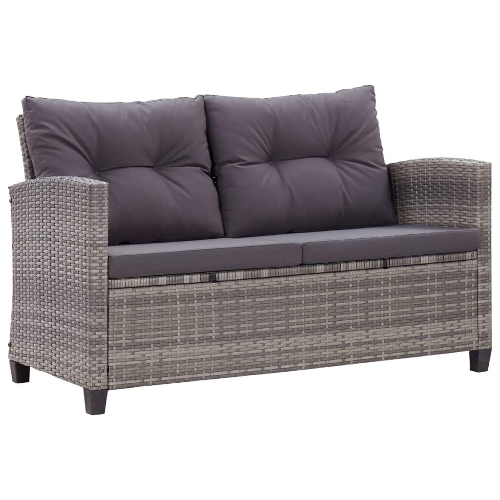 VidaXL Sofa de jardin tissu  