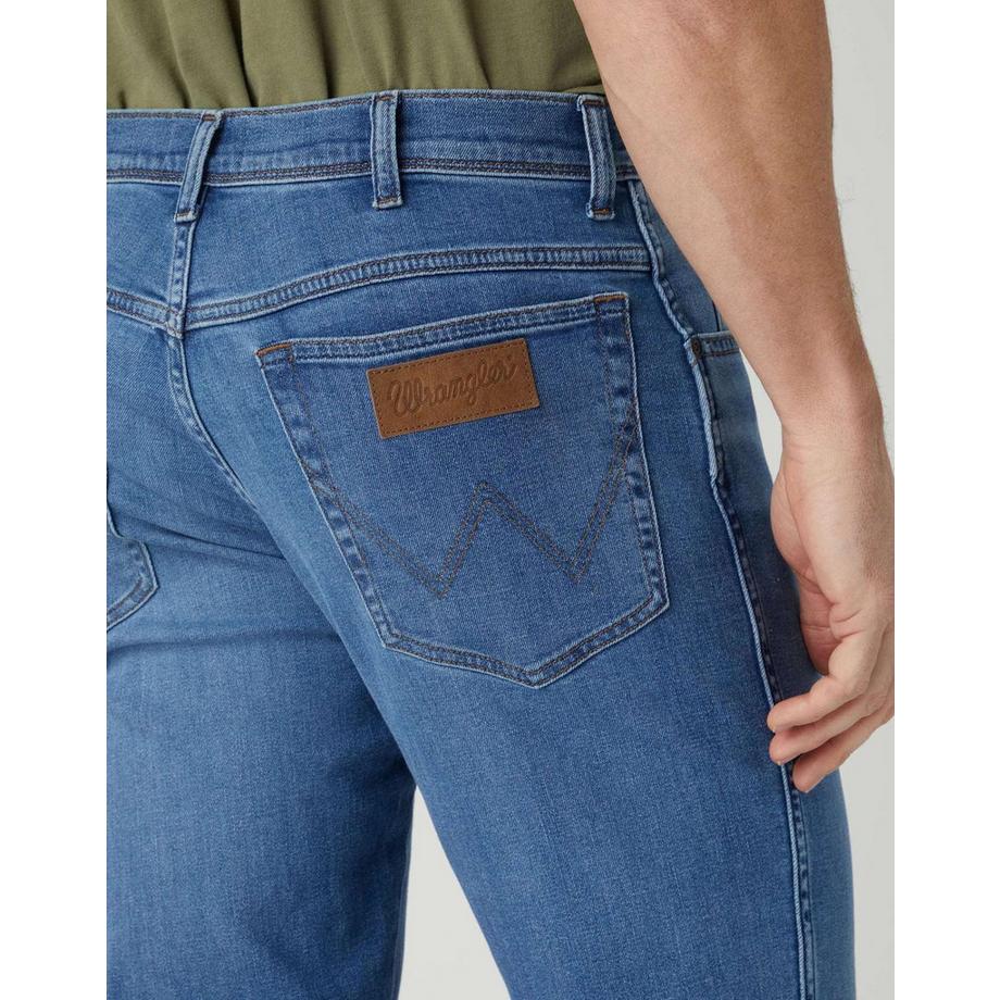 Wrangler Texas Medium Stretch Straight Leg Jeans  