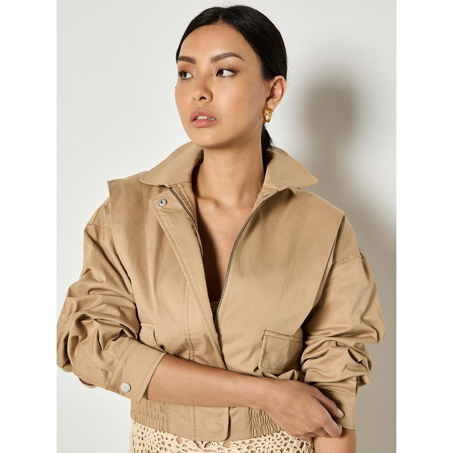 APRICOT Blouson aviateur à plis  