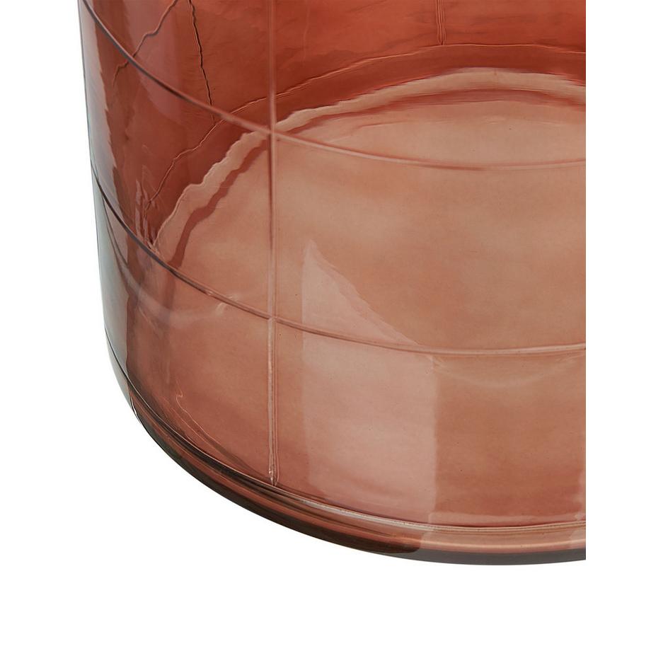 Beliani Vase à fleurs en Verre Moderne VINDALOO  