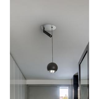 Beliani LED Hängelampe aus Eisen Modern MABOLE  