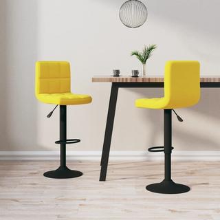 VidaXL Tabouret de bar velours  