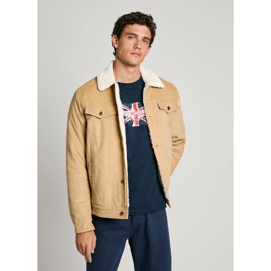 Pepe Jeans London Thris Veste en Velours Côtelé  