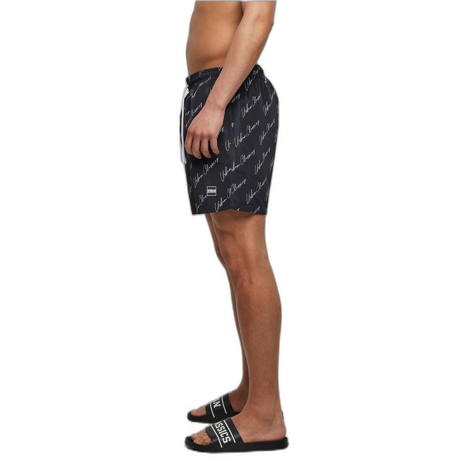 URBAN CLASSICS Pattern Badeshorts  