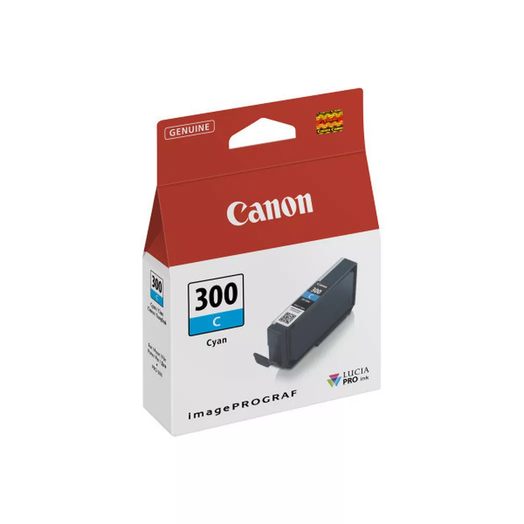 Canon – Tintenpatrone cyan PFI-300C iPF PRO-300 14.4ml, One Size