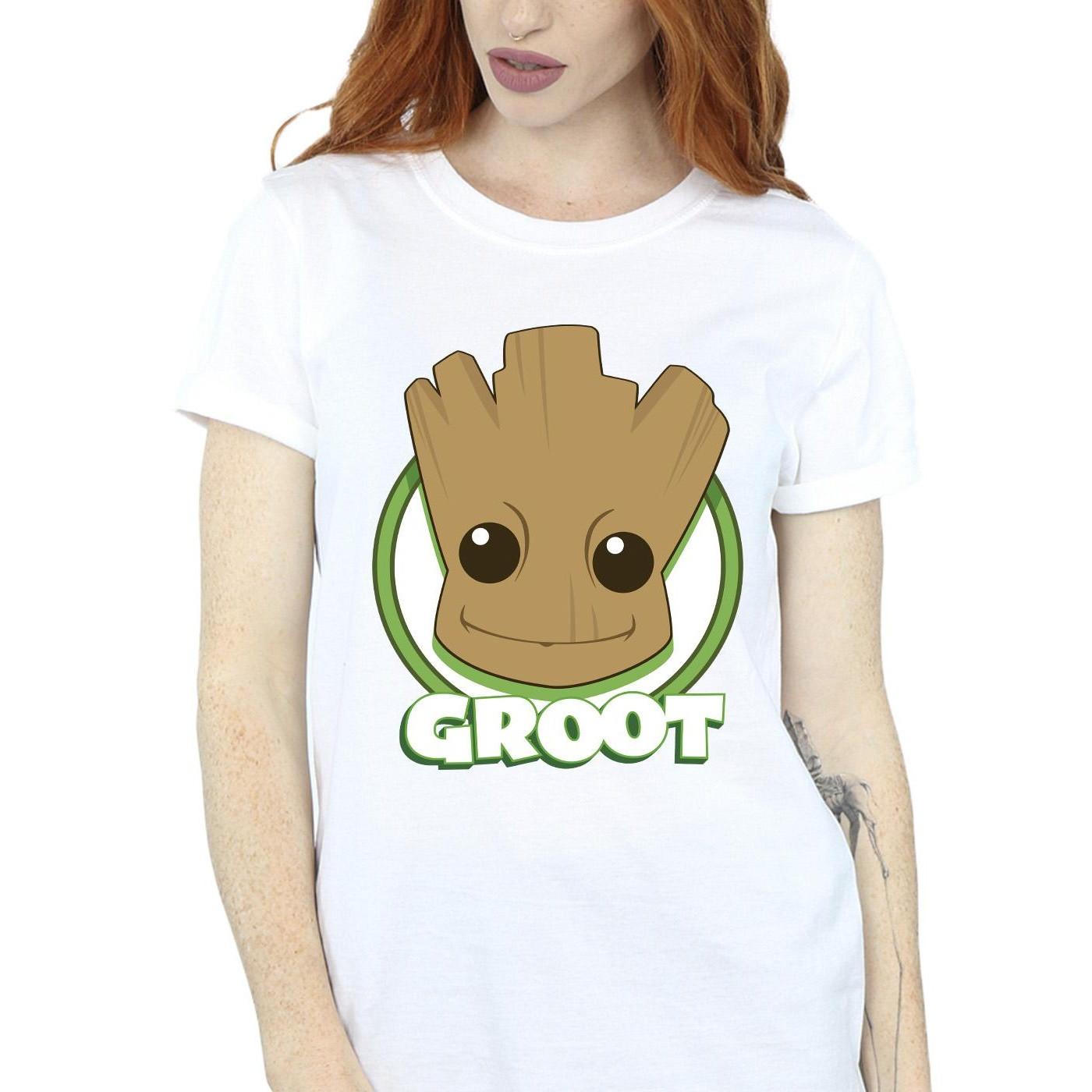 Guardians Of The Galaxy Groot T-Shirt Stampa Grafica  