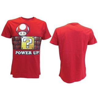 Bioworld  T-shirt - Nintendo - Power up 