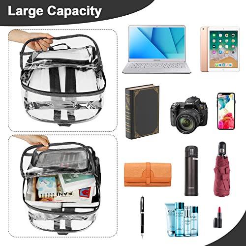 Only-bags.store Rucksack Klarer Rucksack Kunststoff Schulrucksack Transparenter Rucksack Klarer Rucksack Kunststoff Schulrucksack Transparent  