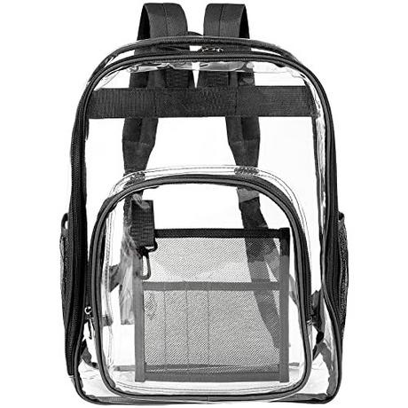 Only-bags.store Sac à dos transparent Sac à dos scolaire en plastique Sac à dos transparent Sac à dos scolaire en plastique Sac à dos transparent  